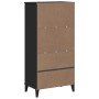 Librería VIKEN madera de ingeniería negro 60x35x123 cm de , Librerías y estanterías - Ref: Foro24-374948, Precio: 132,94 €, D...