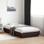 Estructura de cama madera de ingeniería negra 90x190 cm de , Camas y somieres - Ref: Foro24-839631, Precio: 87,93 €, Descuent...