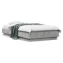 Estructura de cama madera de ingeniería gris hormigón 90x190 cm de , Camas y somieres - Ref: Foro24-839633, Precio: 85,10 €, ...
