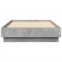 Estructura de cama madera de ingeniería gris hormigón 90x190 cm de , Camas y somieres - Ref: Foro24-839633, Precio: 85,10 €, ...