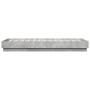 Estructura de cama madera de ingeniería gris hormigón 90x190 cm de , Camas y somieres - Ref: Foro24-839633, Precio: 85,10 €, ...