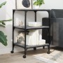 Soporte de impresora 3 niveles gris Sonoma 50x41x75 cm de , Soportes para impresoras - Ref: Foro24-842289, Precio: 47,14 €, D...