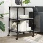 Soporte de impresora 3 niveles gris Sonoma 50x41x75 cm de , Soportes para impresoras - Ref: Foro24-842289, Precio: 46,46 €, D...