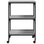 Soporte de impresora 3 niveles gris Sonoma 50x41x75 cm de , Soportes para impresoras - Ref: Foro24-842289, Precio: 46,46 €, D...