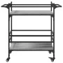 Sonoma gray engineered wood kitchen cart 82x40x78.5 cm by , Kitchen and dining carts - Ref: Foro24-842364, Price: 50,83 €, Di...