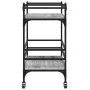 Sonoma gray engineered wood kitchen cart 82x40x78.5 cm by , Kitchen and dining carts - Ref: Foro24-842364, Price: 50,83 €, Di...