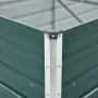Arriate de acero galvanizado verde 400x80x45 cm de vidaXL, Maceteros y jardineras - Ref: Foro24-47057, Precio: 84,97 €, Descu...