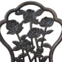 Sillas de jardín bistró 2 uds aluminio fundido color bronce de vidaXL, Sillas de jardín - Ref: Foro24-47862, Precio: 152,84 €...