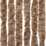 Cortina antimoscas chenilla beige y marrón oscuro 100x200 cm de , Mosquiteras para ventanas - Ref: Foro24-377322, Precio: 63,...