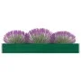 Arriate de jardín de acero galvanizado verde 320x40x45 cm de vidaXL, Maceteros y jardineras - Ref: Foro24-47053, Precio: 57,6...