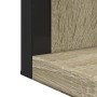 Espejo de baño con estante madera ingeniería Sonoma 50x12x60 cm de , Tocadores - Ref: Foro24-842417, Precio: 45,10 €, Descuen...