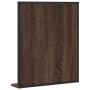 Espejo de baño con estante madera ingeniería marrón 50x12x60 cm de , Tocadores - Ref: Foro24-842420, Precio: 38,61 €, Descuen...