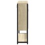 Armario con espejo de baño madera roble Sonoma 60x16x60 cm de , Tocadores - Ref: Foro24-842422, Precio: 59,40 €, Descuento: %