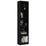 Estantería de 5 niveles madera contrachapada negra 40x24x175 cm de vidaXL, Librerías y estanterías - Ref: Foro24-800847, Prec...
