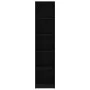 Estantería de 5 niveles madera contrachapada negra 40x24x175 cm de vidaXL, Librerías y estanterías - Ref: Foro24-800847, Prec...