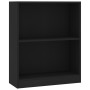 Estantería madera de ingeniería negro 60x24x76 cm de vidaXL, Librerías y estanterías - Ref: Foro24-800856, Precio: 39,53 €, D...