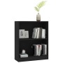 Estantería madera de ingeniería negro 60x24x76 cm de vidaXL, Librerías y estanterías - Ref: Foro24-800856, Precio: 39,53 €, D...