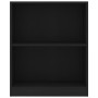 Estantería madera de ingeniería negro 60x24x76 cm de vidaXL, Librerías y estanterías - Ref: Foro24-800856, Precio: 39,53 €, D...