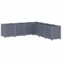 Jardinera PP gris 160x160x53 cm de , Maceteros y jardineras - Ref: Foro24-367866, Precio: 201,48 €, Descuento: %
