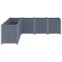 Jardinera PP gris 160x160x53 cm de , Maceteros y jardineras - Ref: Foro24-367866, Precio: 201,48 €, Descuento: %