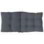 Cojines de silla respaldo bajo 6 uds tela Oxford gris antracita de , Cojines para sillas y sofás - Ref: Foro24-377673, Precio...