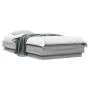 Estructura de cama con luces LED gris Sonoma 100x200 cm de , Camas y somieres - Ref: Foro24-839509, Precio: 105,11 €, Descuen...