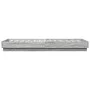 Estructura de cama con luces LED gris Sonoma 100x200 cm de , Camas y somieres - Ref: Foro24-839509, Precio: 105,11 €, Descuen...