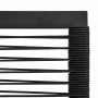 Sillas de jardín 2 unidades ratán de PVC negro de vidaXL, Sillas de jardín - Ref: Foro24-48572, Precio: 171,12 €, Descuento: %
