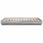 Estructura de cama con luces LED gris Sonoma 120x190 cm de , Camas y somieres - Ref: Foro24-3209826, Precio: 133,11 €, Descue...