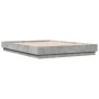 Estructura de cama madera de ingeniería gris hormigón 120x200cm de , Camas y somieres - Ref: Foro24-3209866, Precio: 117,03 €...
