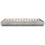Estructura de cama madera de ingeniería gris hormigón 120x200cm de , Camas y somieres - Ref: Foro24-3209866, Precio: 117,03 €...