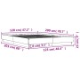 Estructura de cama madera de ingeniería negra 120x200 cm de , Camas y somieres - Ref: Foro24-3209864, Precio: 130,01 €, Descu...