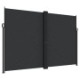 Toldo lateral retráctil negro 220x1000 cm de , Sombrillas - Ref: Foro24-4004774, Precio: 194,28 €, Descuento: %