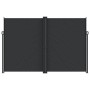 Toldo lateral retráctil negro 220x1000 cm de , Sombrillas - Ref: Foro24-4004774, Precio: 194,28 €, Descuento: %