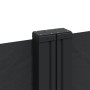 Toldo lateral retráctil negro 220x1000 cm de , Sombrillas - Ref: Foro24-4004774, Precio: 194,28 €, Descuento: %