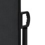 Toldo lateral retráctil negro 220x1000 cm de , Sombrillas - Ref: Foro24-4004774, Precio: 194,28 €, Descuento: %