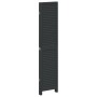 Biombo separador de 4 paneles madera maciza Paulownia negro de , Divisores de ambientes - Ref: Foro24-358850, Precio: 119,25 ...