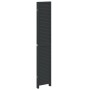 Biombo separador de 4 paneles madera maciza Paulownia negro de , Divisores de ambientes - Ref: Foro24-358852, Precio: 146,56 ...