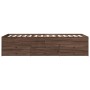 Tumbona con cajones madera ingeniería roble marrón 75x190 cm de , Camas y somieres - Ref: Foro24-3280894, Precio: 172,70 €, D...