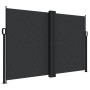 Toldo lateral retráctil negro 160x1000 cm de , Sombrillas - Ref: Foro24-4004729, Precio: 155,78 €, Descuento: %