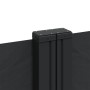 Toldo lateral retráctil negro 160x1000 cm de , Sombrillas - Ref: Foro24-4004729, Precio: 155,78 €, Descuento: %