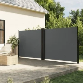Toldo lateral retráctil gris antracita 180x1000 cm de , Sombrillas - Ref: Foro24-4004748, Precio: 196,44 €, Descuento: %
