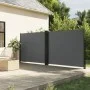 Toldo lateral retráctil gris antracita 180x1000 cm de , Sombrillas - Ref: Foro24-4004748, Precio: 196,44 €, Descuento: %