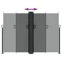 Toldo lateral retráctil gris antracita 180x1000 cm de , Sombrillas - Ref: Foro24-4004748, Precio: 196,44 €, Descuento: %