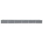 Arriate de acero galvanizado gris 600x80x45 cm de vidaXL, Maceteros y jardineras - Ref: Foro24-47072, Precio: 106,63 €, Descu...