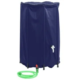 Depósito de agua plegable con grifo PVC 500 l de , Sistemas de riego - Ref: Foro24-155996, Precio: 65,73 €, Descuento: %