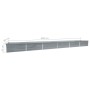 Arriate de acero galvanizado gris 600x80x45 cm de vidaXL, Maceteros y jardineras - Ref: Foro24-47072, Precio: 106,63 €, Descu...