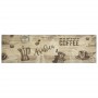 Alfombra de cocina lavable terciopelo marrón café 45x150 cm de , Felpudos - Ref: Foro24-4005578, Precio: 27,53 €, Descuento: %