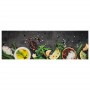 Alfombra de cocina lavable terciopelo dibujo especias 60x180 cm de , Felpudos - Ref: Foro24-4005609, Precio: 37,93 €, Descuen...