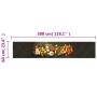 Alfombra de cocina lavable terciopelo dibujo especias 60x300 cm de , Felpudos - Ref: Foro24-4005616, Precio: 55,61 €, Descuen...